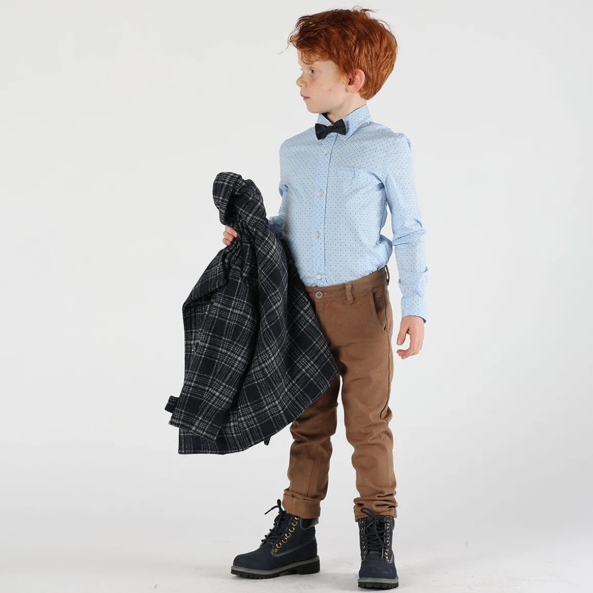 Camicia bambino in fantasia