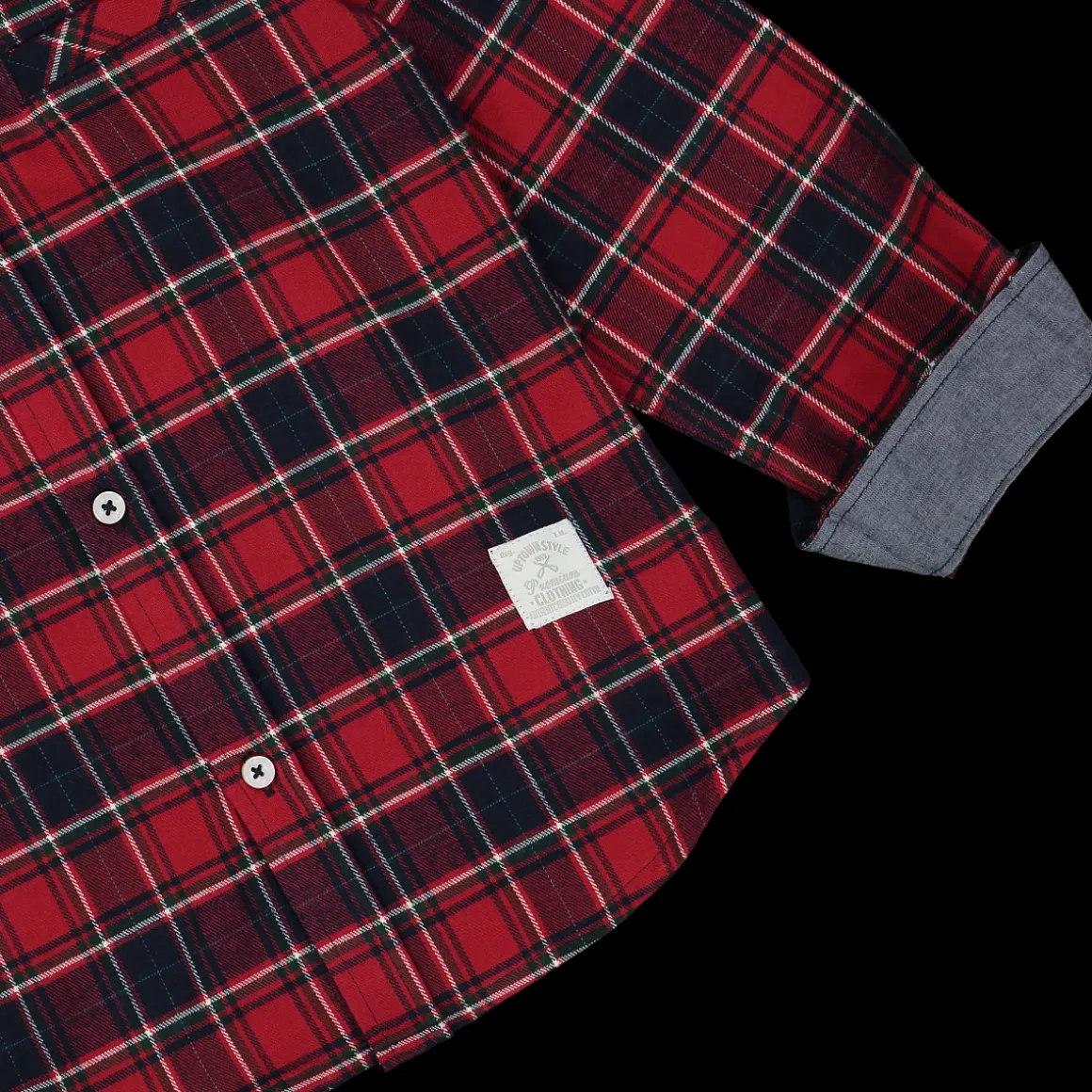 Camicia bambino in flanella