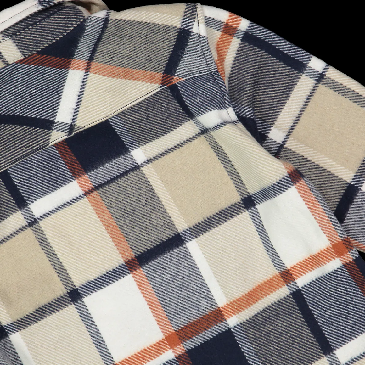 Camicia bambino in flanella pesante