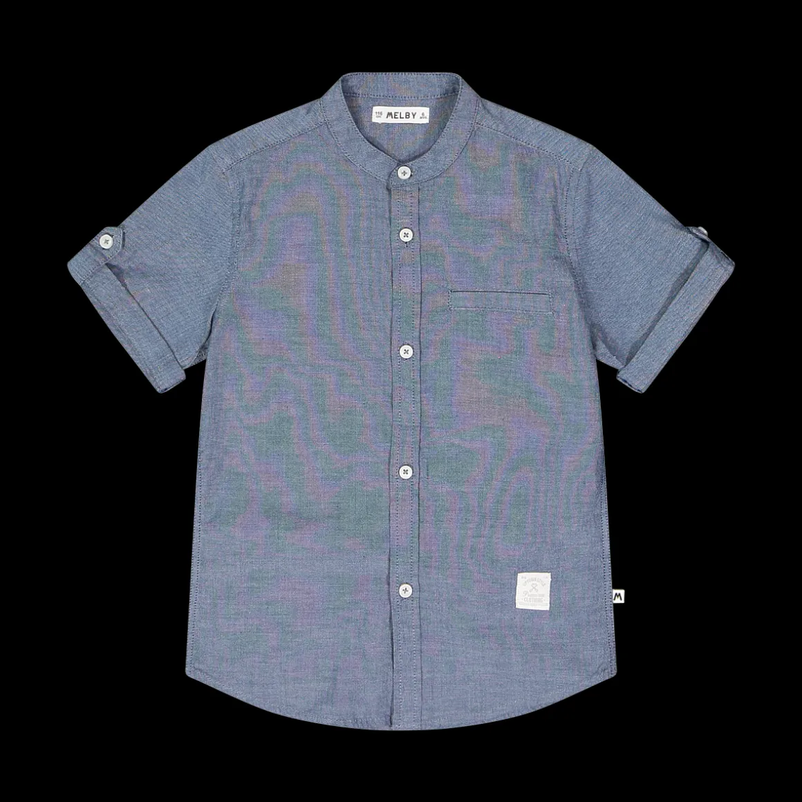 Camicia collo coreana bambino