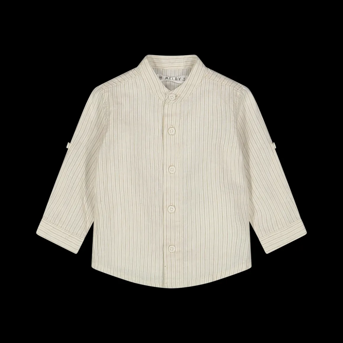Camicia con collo alla coreana da bambino