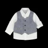 Camicia con gilet da bambino