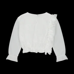 Camicia in chiffon per bambina