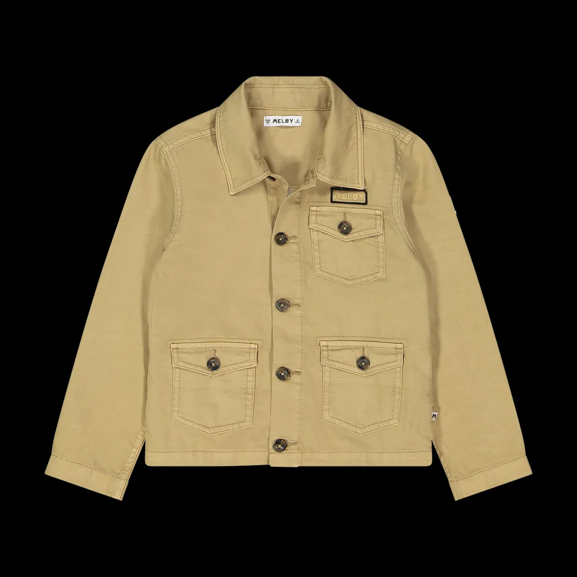 Camicia in gabardina malfilè bambino