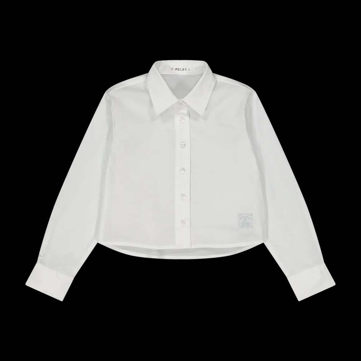 Camicia in popeline per bambina
