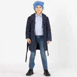 Camicia in popeline per bambina