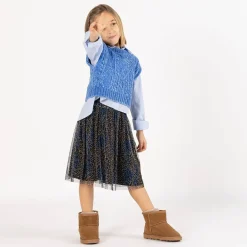 Camicia in popeline per bambina