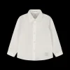 Camicia in popeline stretch per bambino