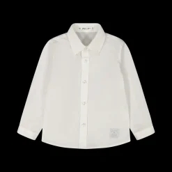 Camicia in popeline stretch per bambino