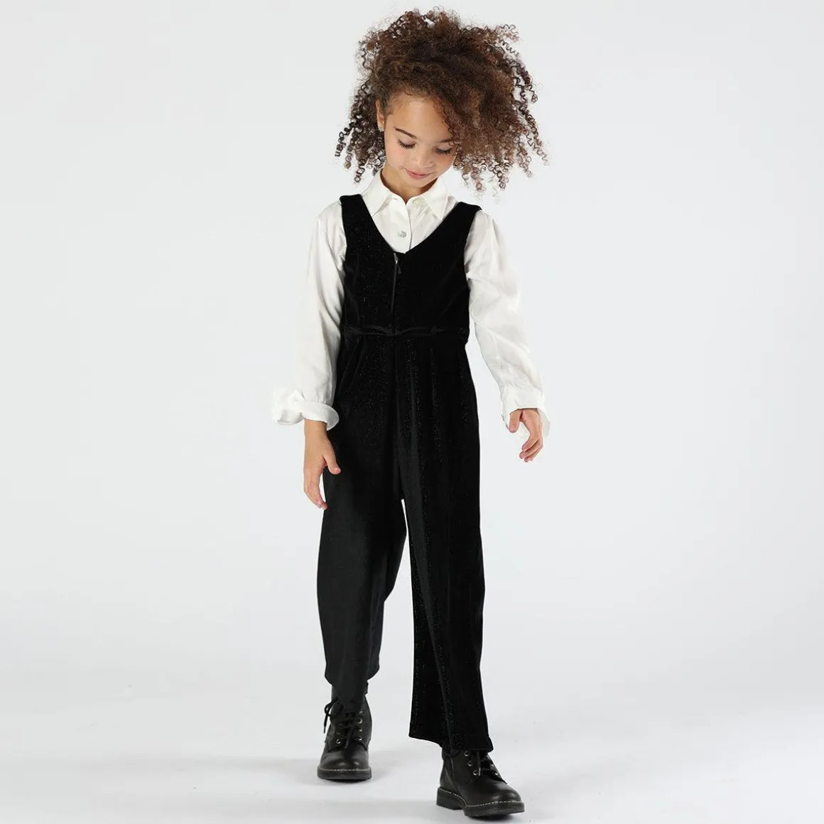 Camicia in tela di viscosa bambina