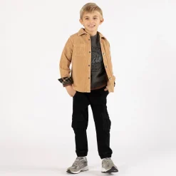 Camicia in velluto a coste per ragazzo