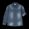 Camicia jeans leggero per bambino