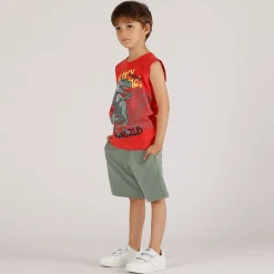 Canotta con personaggi da bambino