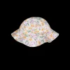 Cappellino a fiorellini per neonata