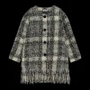 Cappotto a quadri per bambina