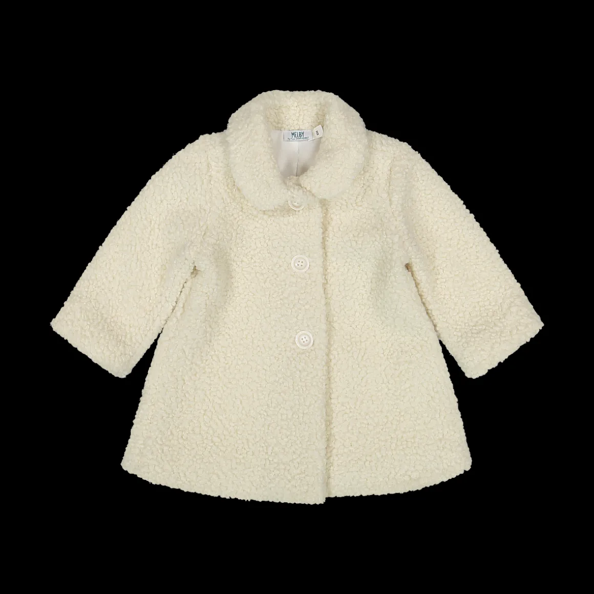 Cappotto in bouclé per neonata