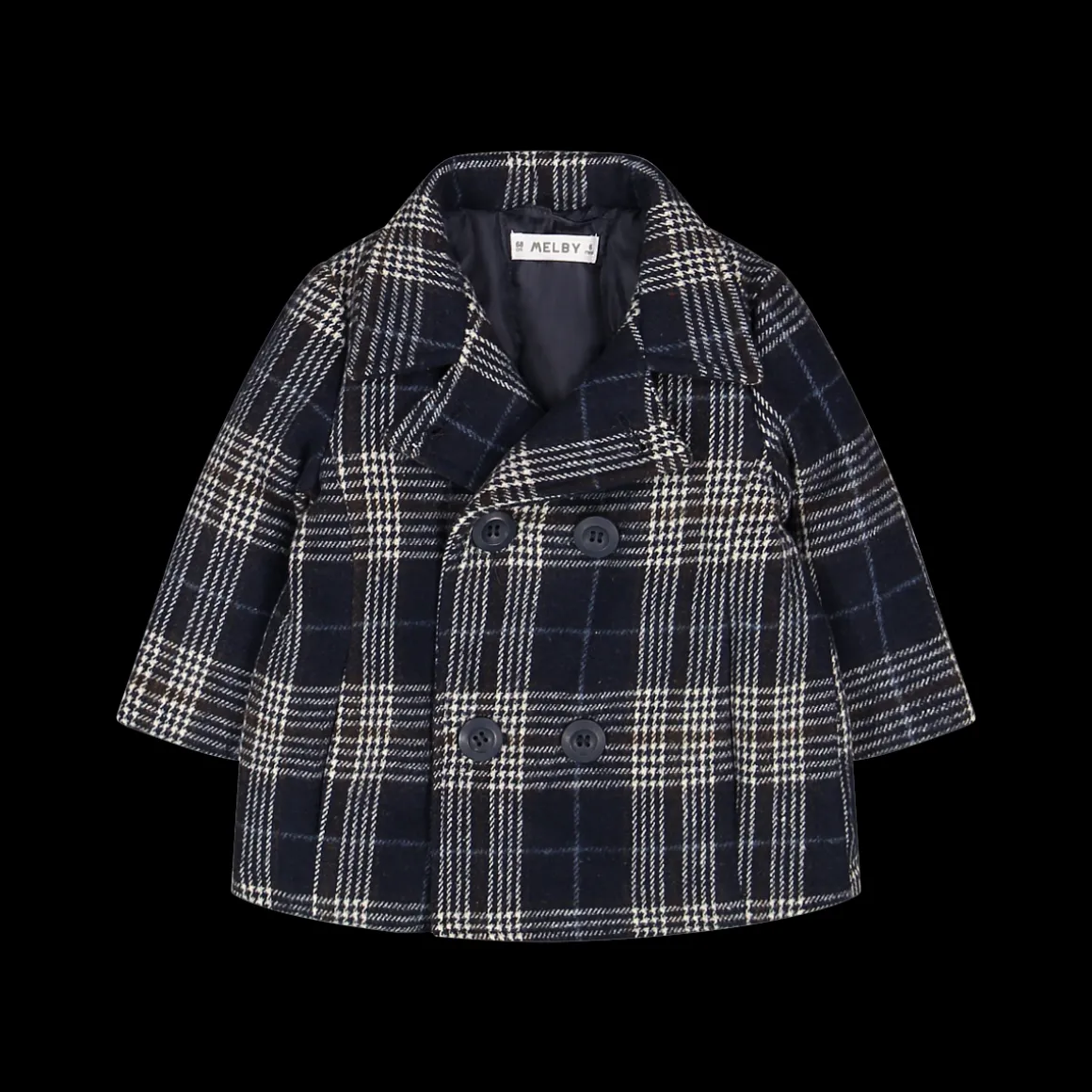 Cappotto in panno neonato