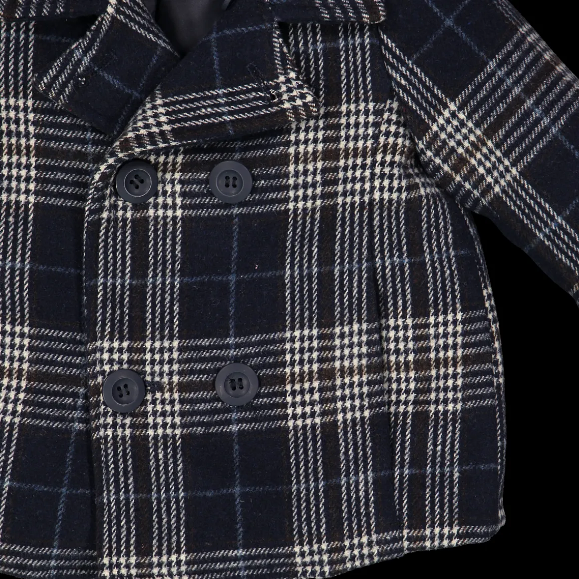 Cappotto in panno neonato