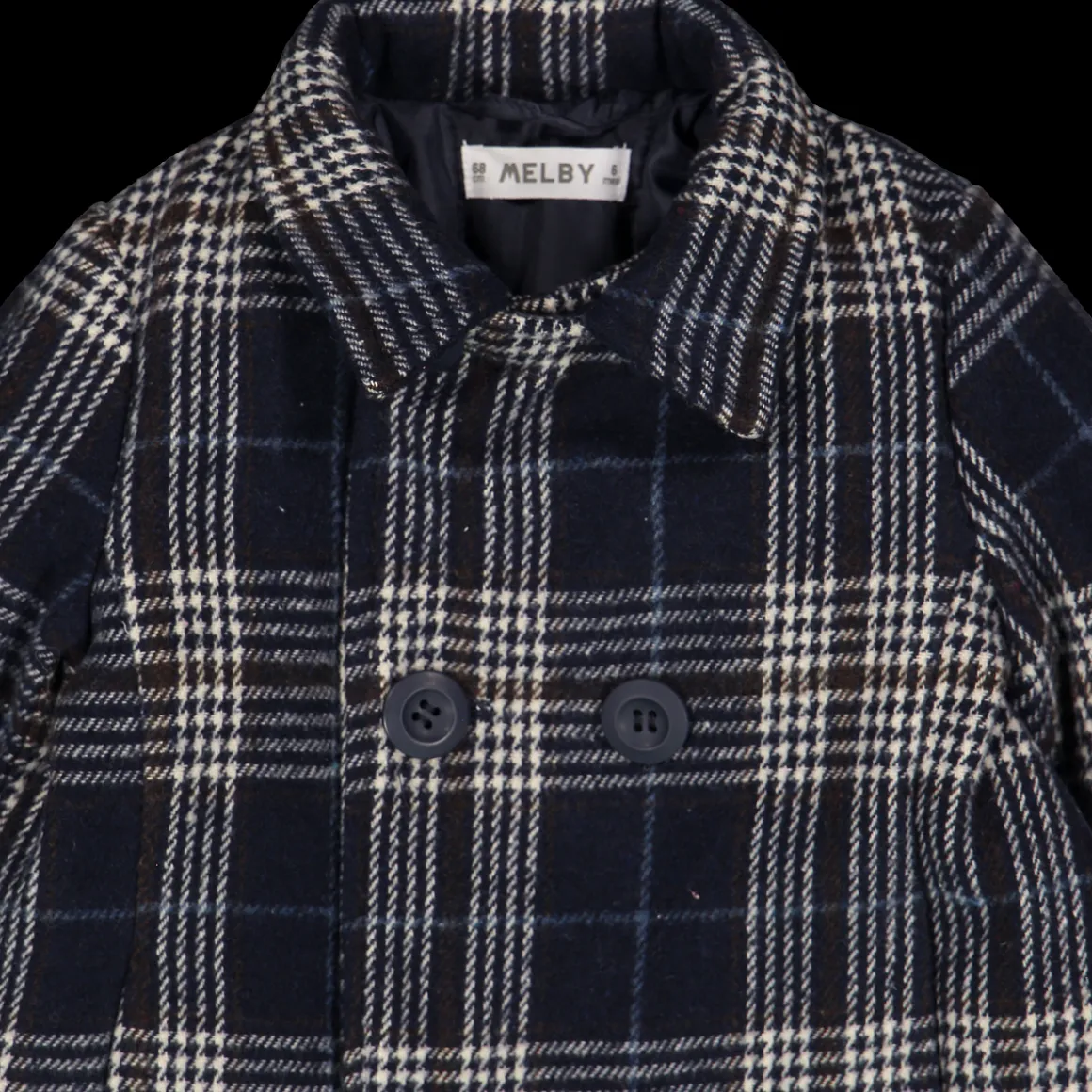 Cappotto in panno neonato