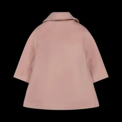 Cappotto panno morbido neonata