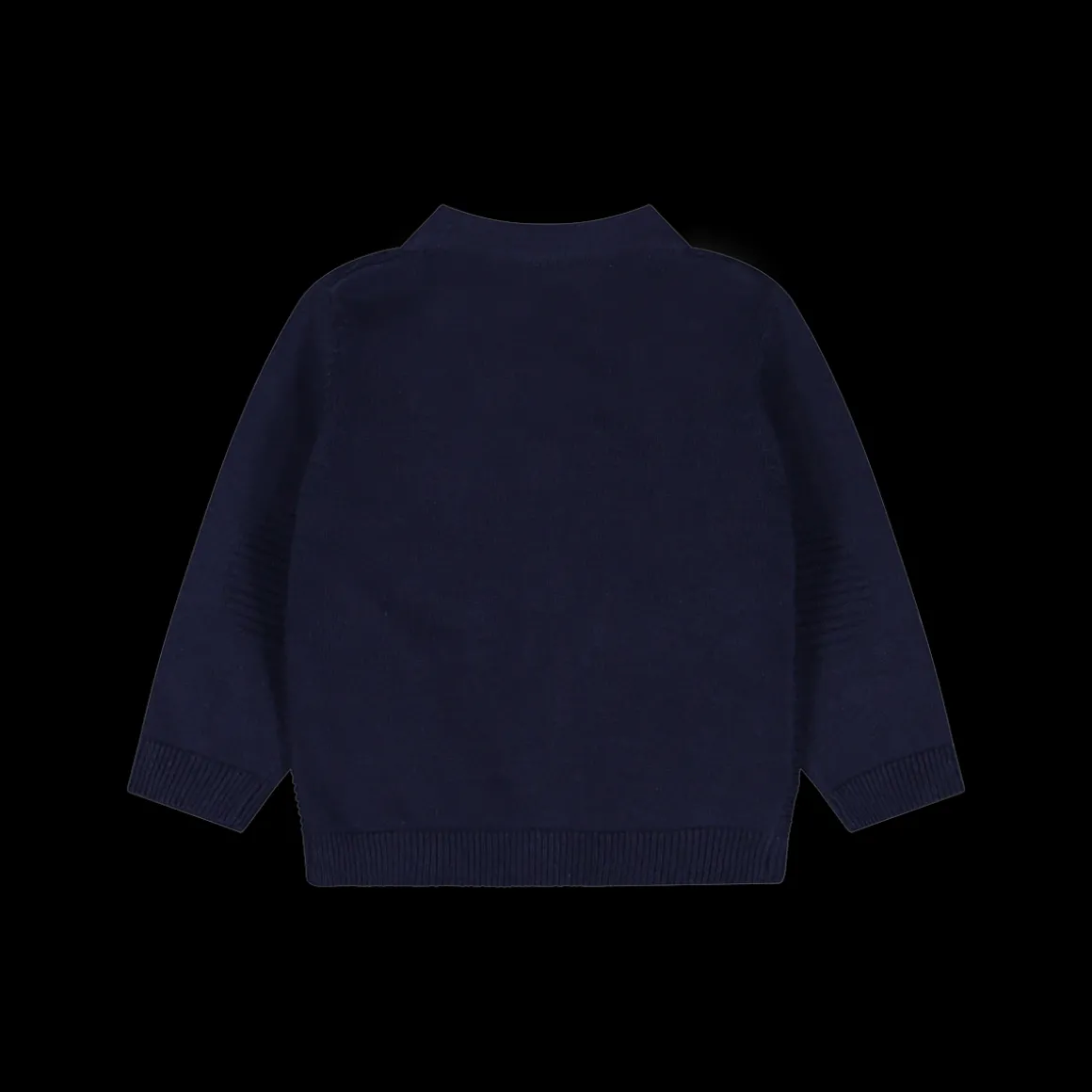 Cardigan aperto in cotone tricot bambino