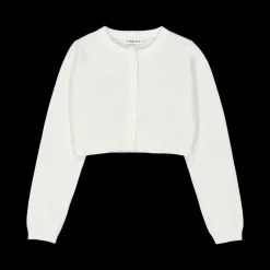 Cardigan con lurex per bambina