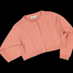 Cardigan da bambina in cotone con lurex