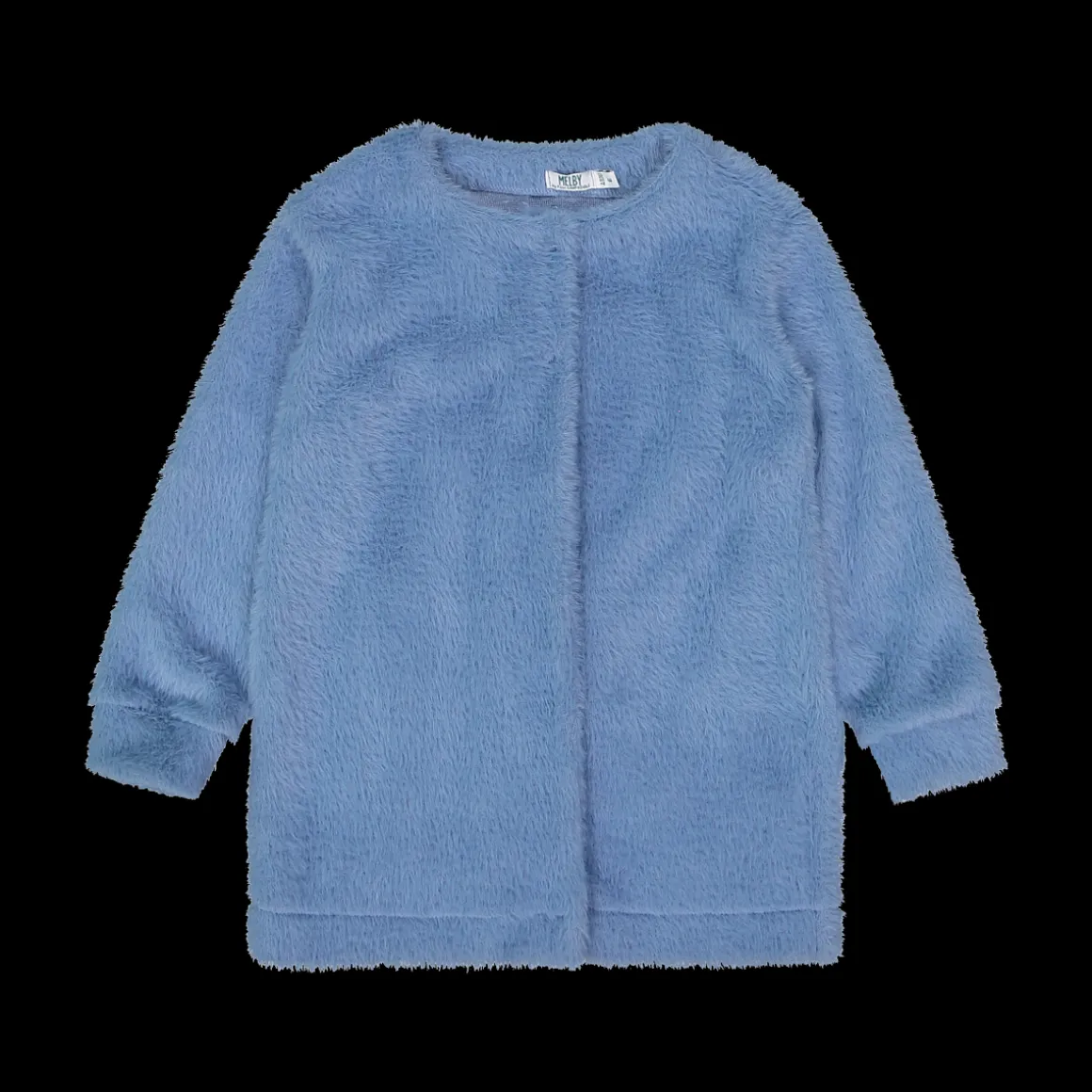 Cardigan effetto pelliccetta per bambina