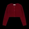 Cardigan in tricot con paillettes per bambina