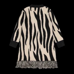Cardigan jacquard animalier bambina