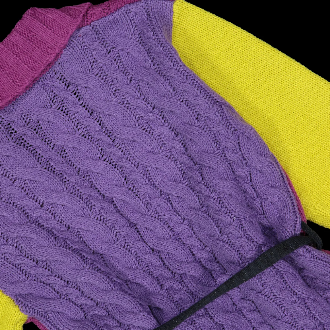 Cardigan lungo tricot bambina