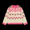 Cardigan tricot bambina
