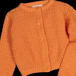 Cardigan tricot da bambina con bottoni