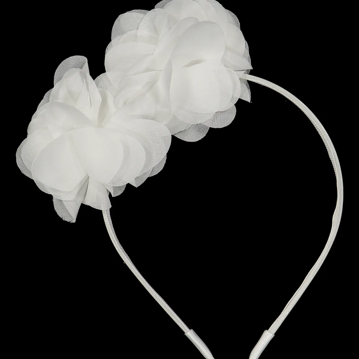 Cerchietto con fiori da bambina