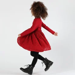 Cerchietto fermacapelli natalizio da bambina