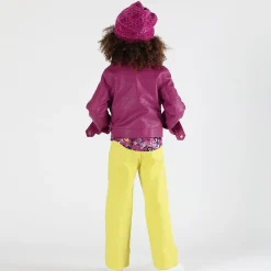 Chiodo in ecopelle bambina
