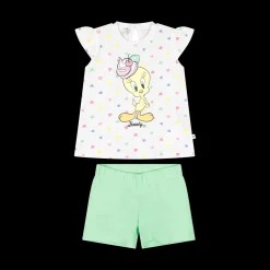 Completo 2 pezzi a tema baby Titti per neonata