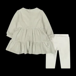 Completo abito e leggings da bambina