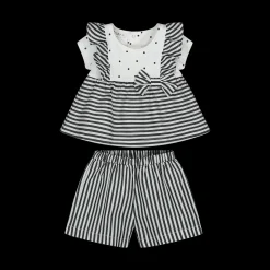 Completo corto due pezzi bambina.