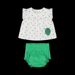 Completo corto due pezzi bambina