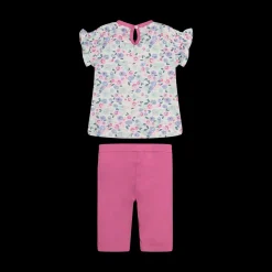Completo corto due pezzi bambina.
