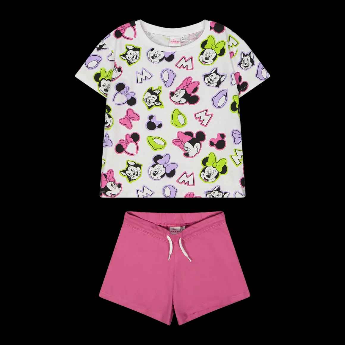 Completo da bambina con stampa Disney