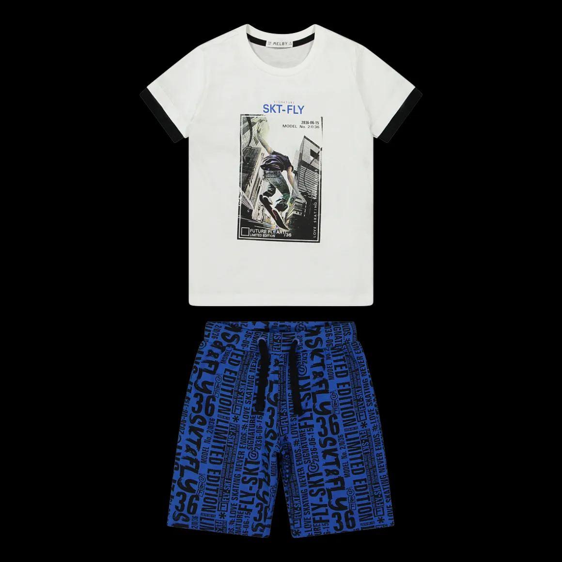 Completo in jersey da bambino