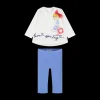 Completo in jersey per neonata