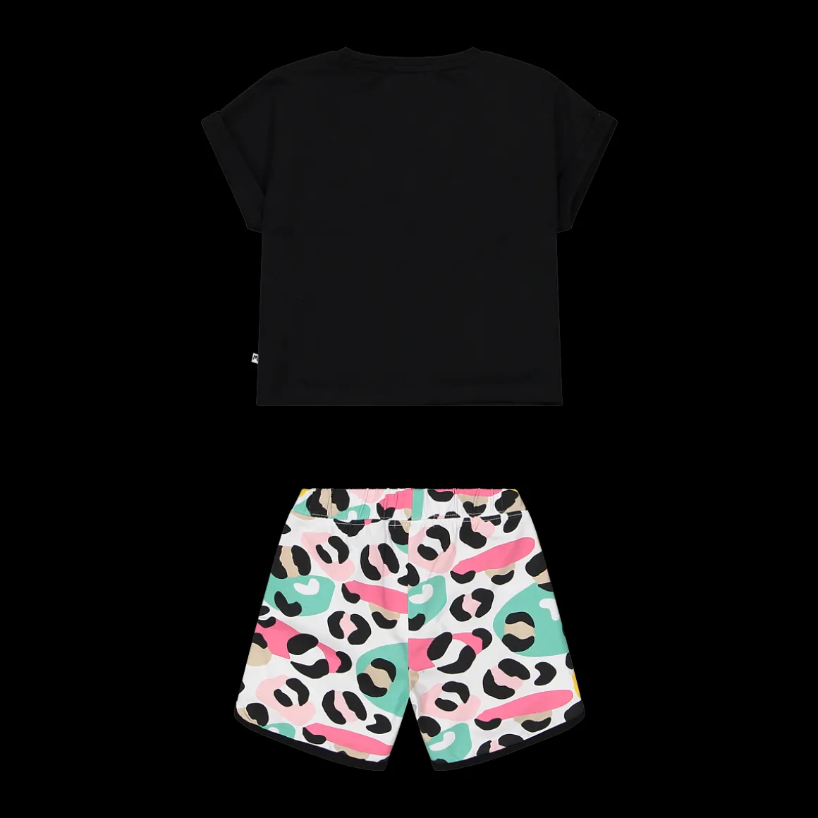 Completo in jersey stretch da bambina