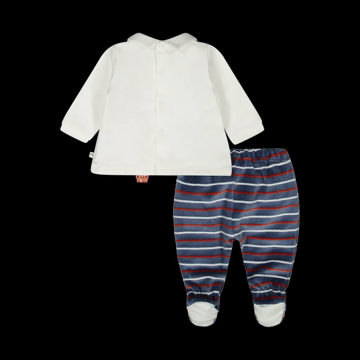Completo newborn con piede per bambino