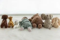 Completo newborn con piede per bambina