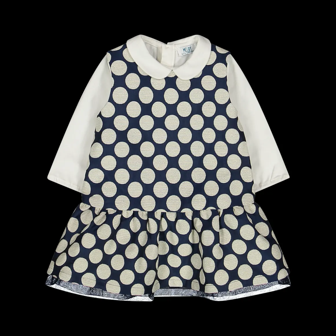 Completo per neonata in jersey stretch