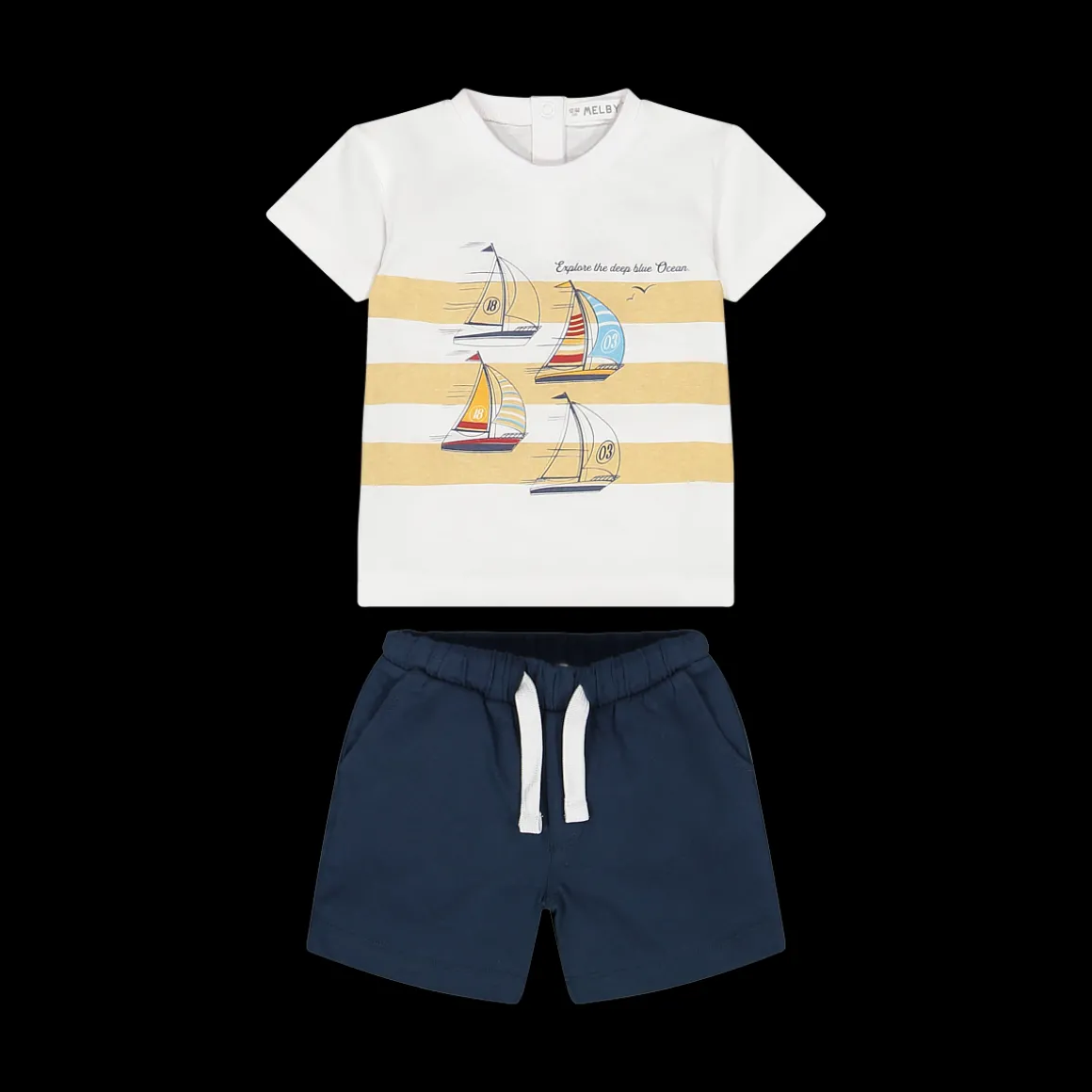 Completo stile navy per bambino