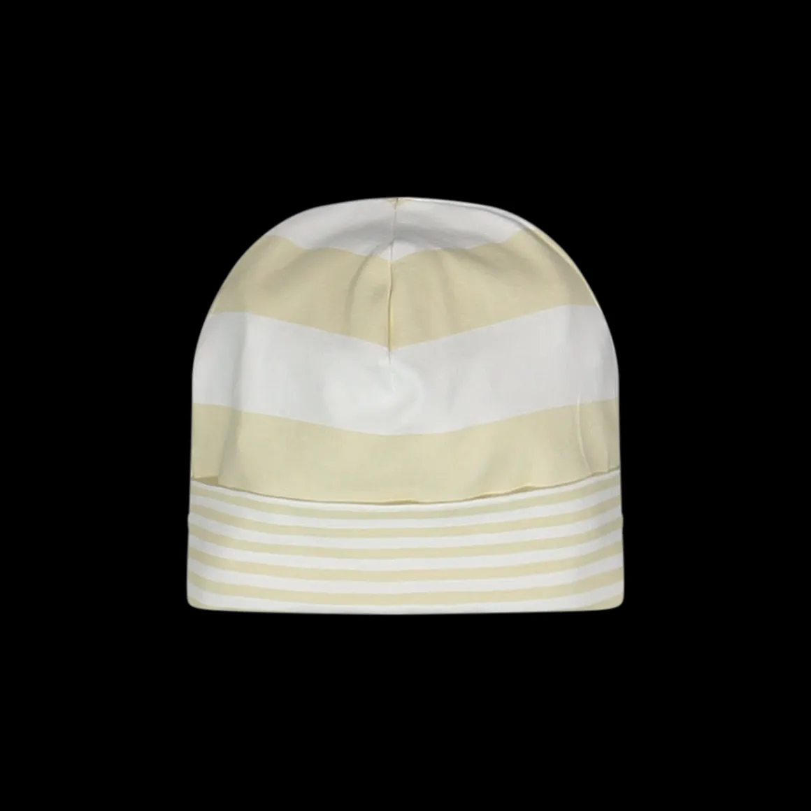 Cuffietta a righe azzurre e bianche unisex